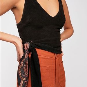 Free people paisley pop tank